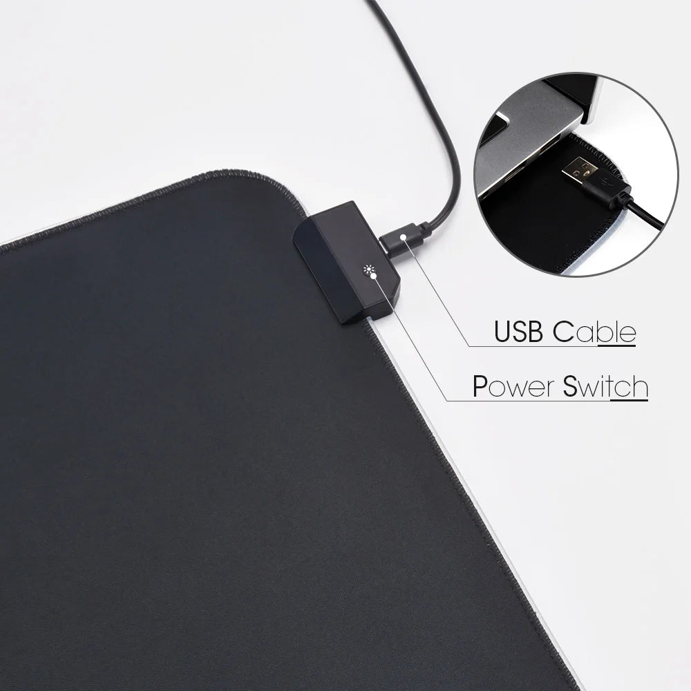 Tapis de Souris RGB Gaming