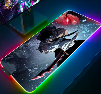 Tapis de souris RGB - Solo Leveling