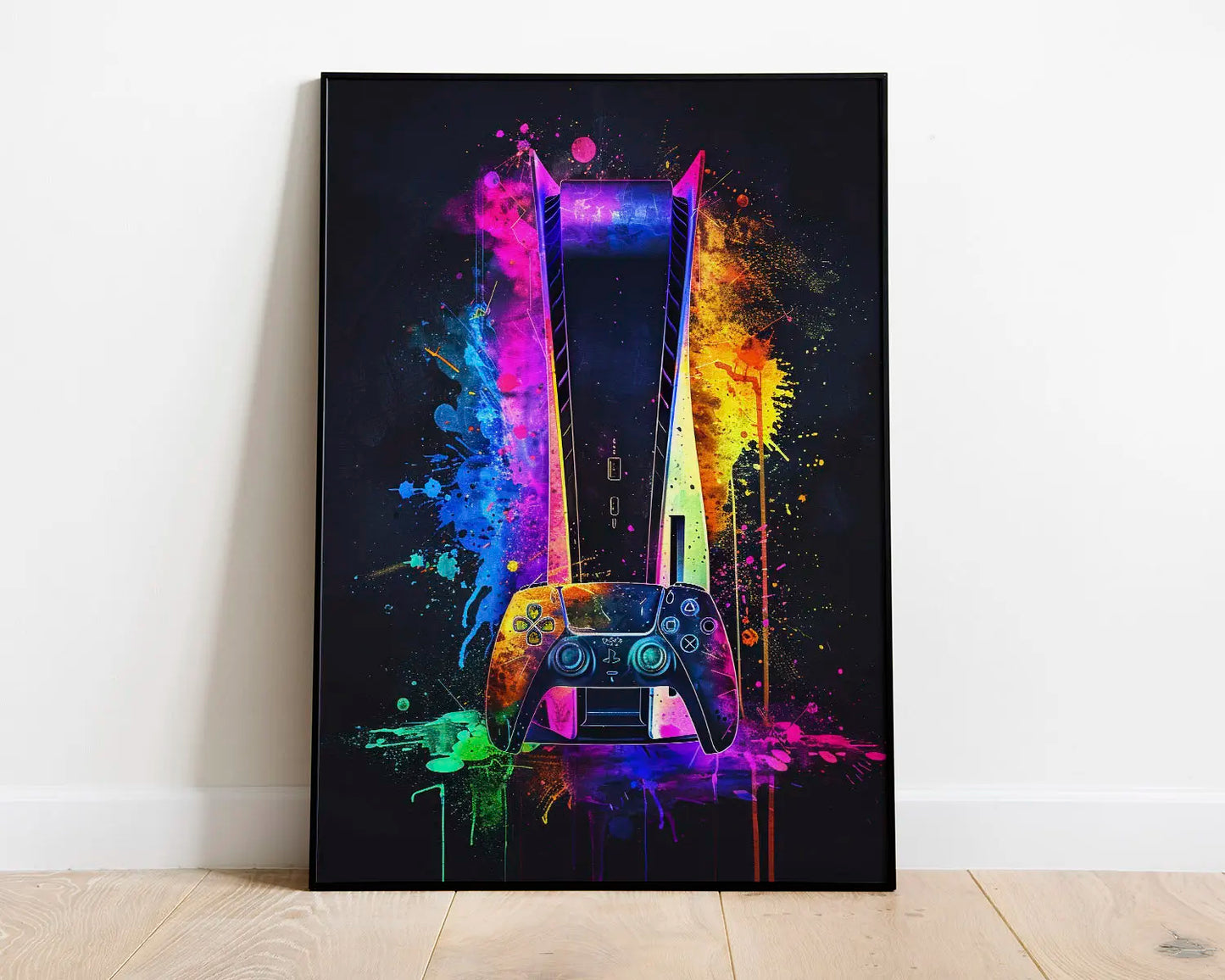 Poster Gaming Coloré – Décoration Gaming Room