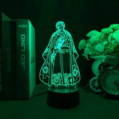 Lampe LED 3D One Piece – Wanted