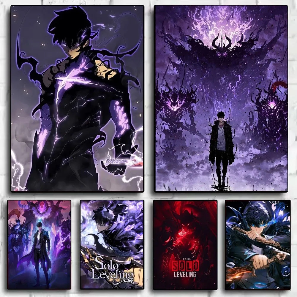 Poster Solo Leveling – Illustration HD murale