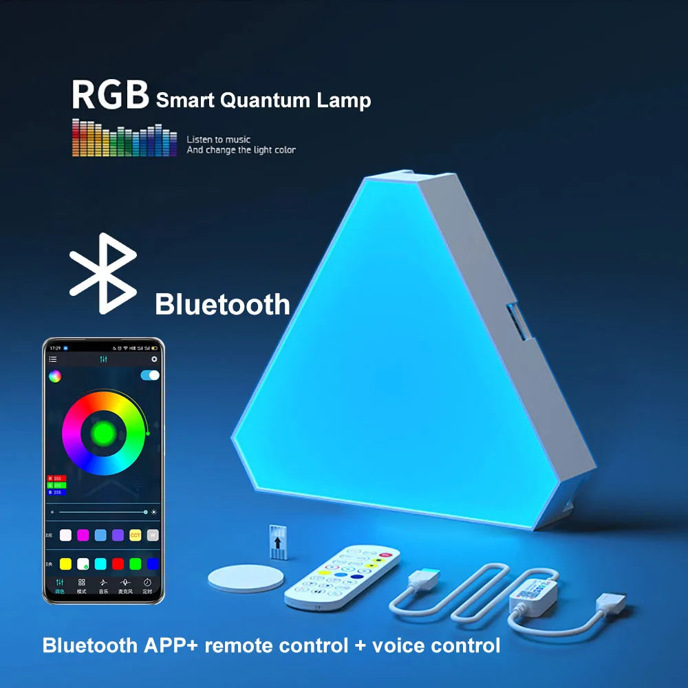 Panneau LED RGB triangle
