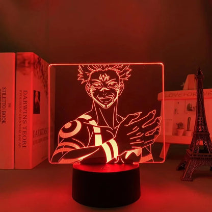 Lampe LED 3D Jujutsu Kaisen