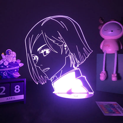 Lampe LED 3D Jujutsu Kaisen