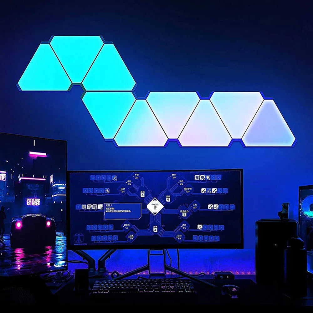 Panneau LED RGB triangle