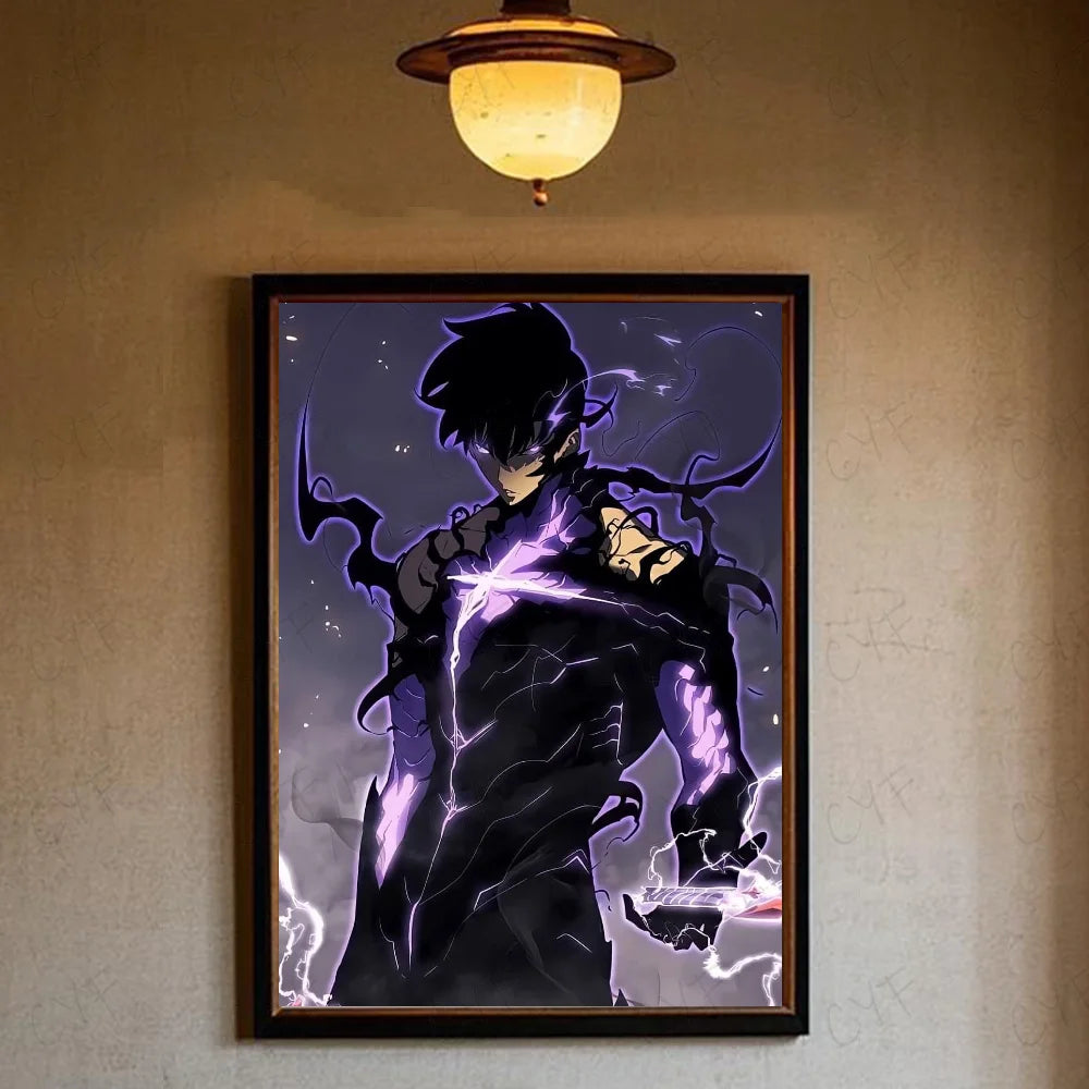 Poster Solo Leveling – Illustration HD murale