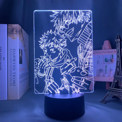 Lampe LED 3D Jujutsu Kaisen