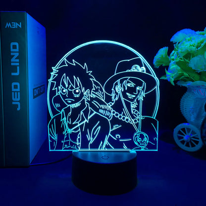 Lampe LED 3D One Piece – Wanted