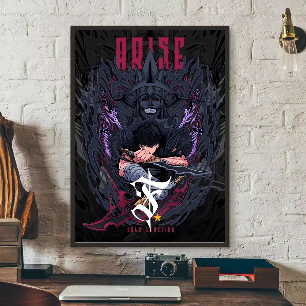 Poster Solo Leveling – Illustration HD murale