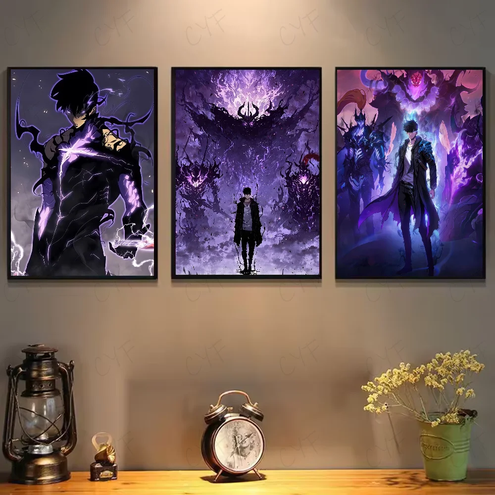 Poster Solo Leveling – Illustration HD murale