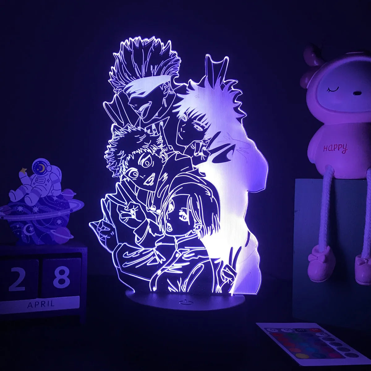 Lampe LED 3D Jujutsu Kaisen