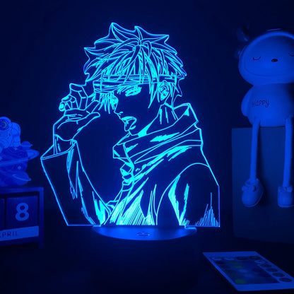 Lampe LED 3D Jujutsu Kaisen