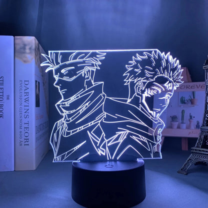 Lampe LED 3D Jujutsu Kaisen
