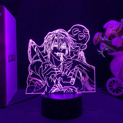 Lampe LED 3D Jujutsu Kaisen