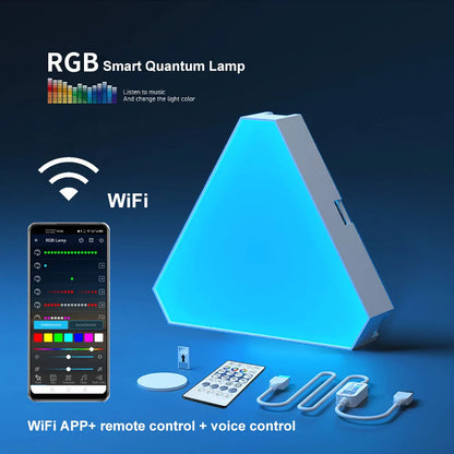 Panneau LED RGB triangle