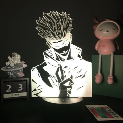 Lampe LED 3D Jujutsu Kaisen