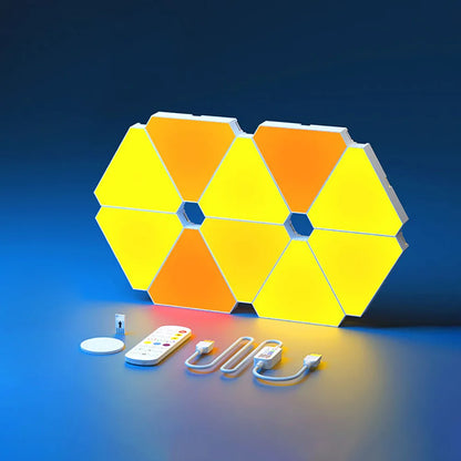 Panneau LED RGB triangle
