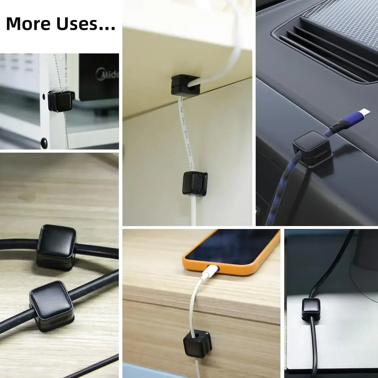 Clips câble magnétique