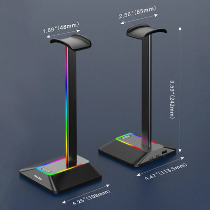 Support Casque Gaming RGB