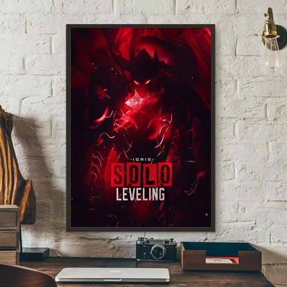Poster Solo Leveling – Illustration HD murale