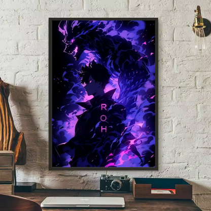 Poster Solo Leveling – Illustration HD murale
