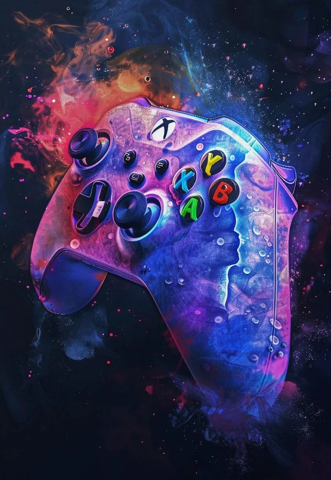 Poster Gaming Coloré – Décoration Gaming Room