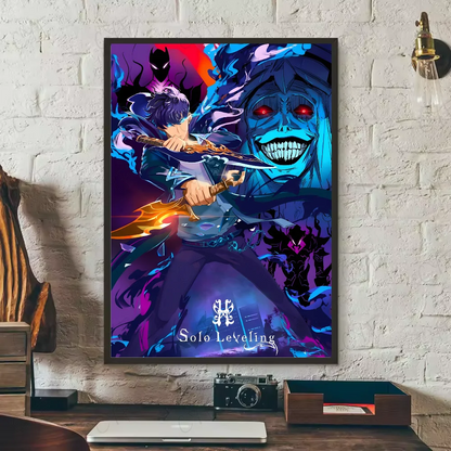 Poster Solo Leveling – Illustration HD murale