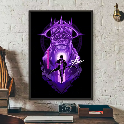 Poster Solo Leveling – Illustration HD murale