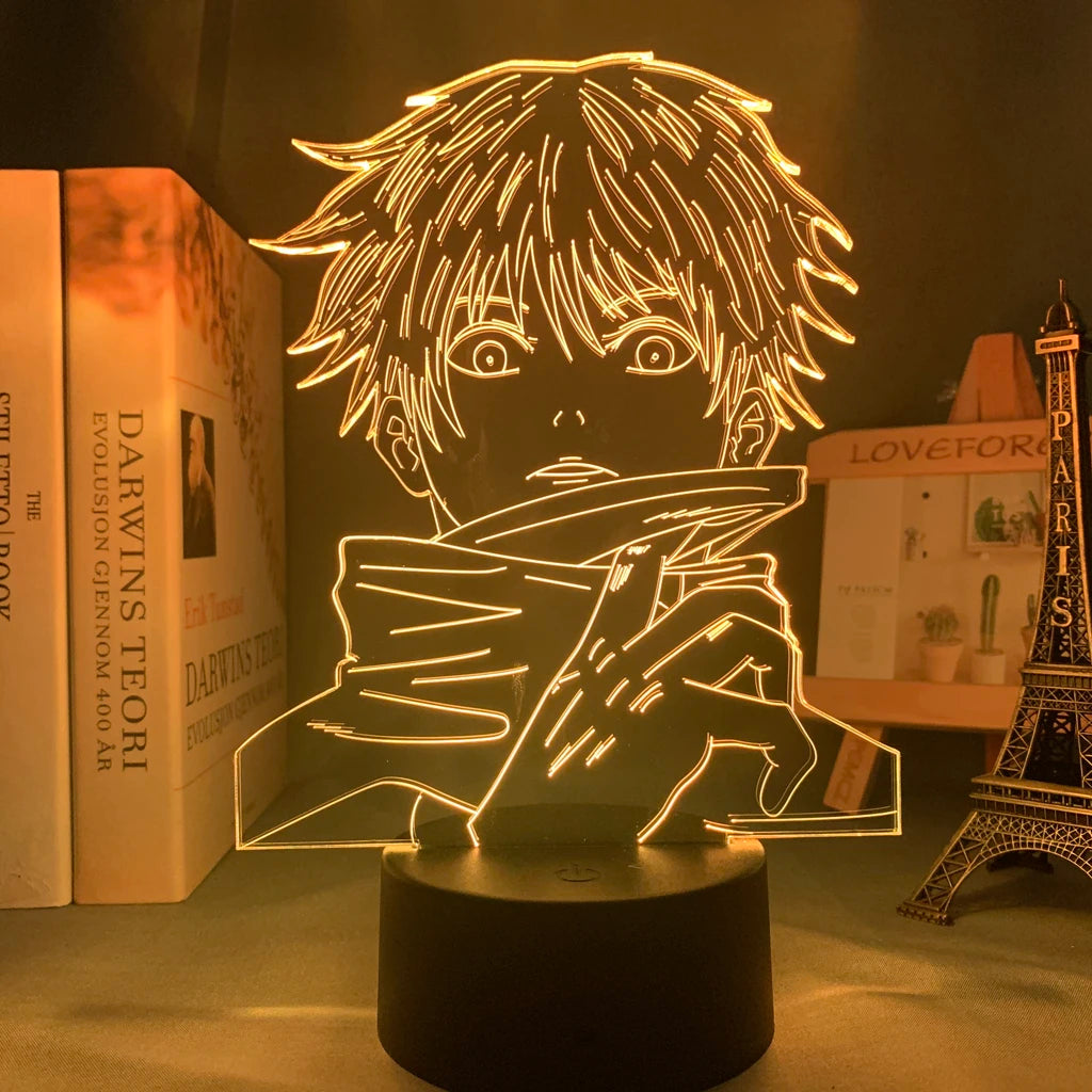 Lampe LED 3D Jujutsu Kaisen