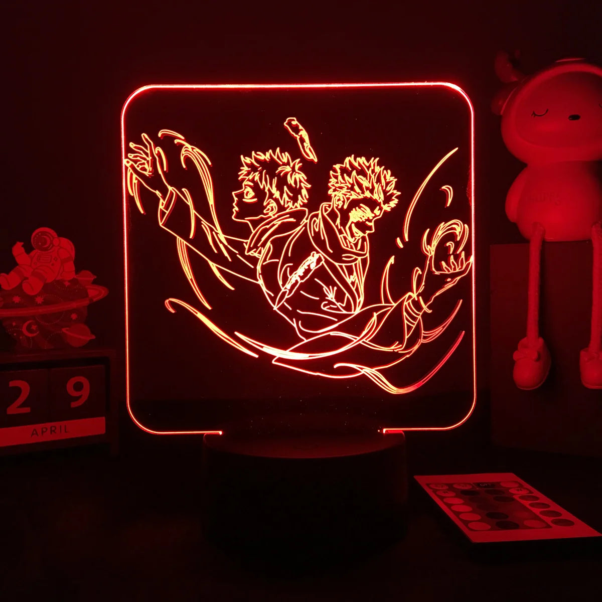 Lampe LED 3D Jujutsu Kaisen
