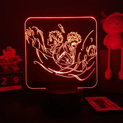 Lampe LED 3D Jujutsu Kaisen