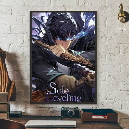 Poster Solo Leveling – Illustration HD murale