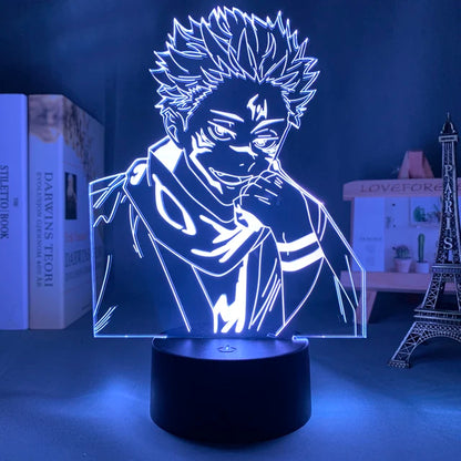 Lampe LED 3D Jujutsu Kaisen