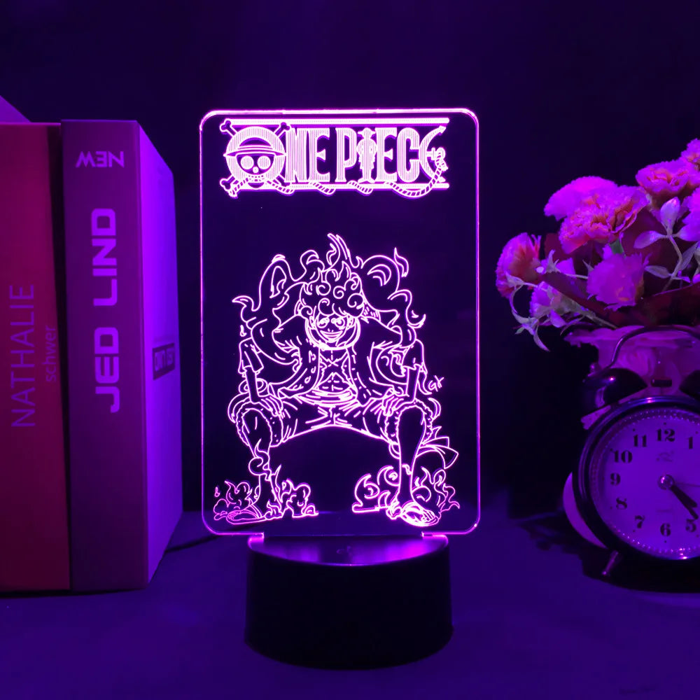 Lampe LED 3D One Piece – Wanted