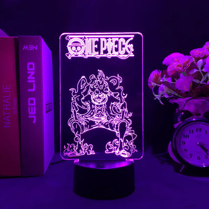 Lampe LED 3D One Piece – Wanted