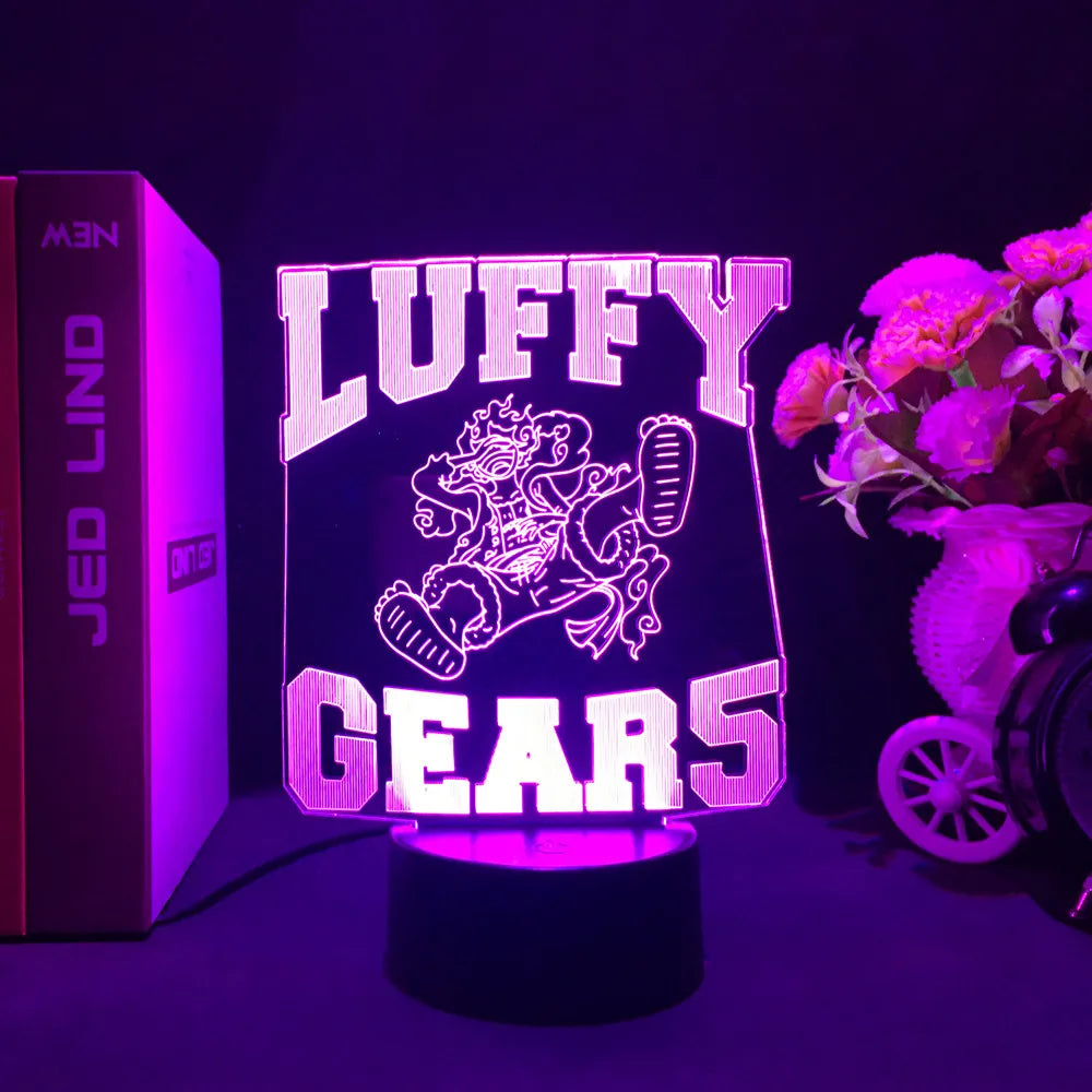 Lampe LED 3D One Piece – Wanted
