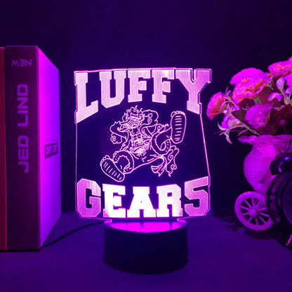 Lampe LED 3D One Piece – Wanted