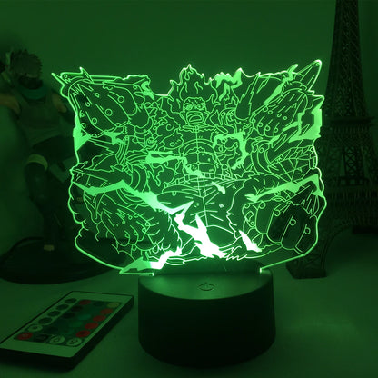 Lampe LED 3D One Piece – Wanted