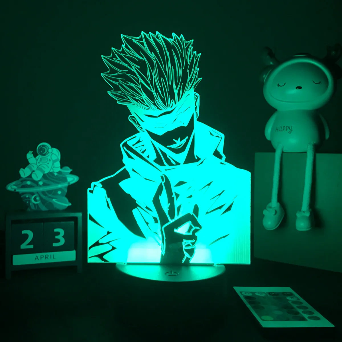 Lampe LED 3D Jujutsu Kaisen