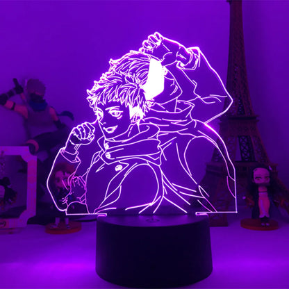 Lampe LED 3D Jujutsu Kaisen
