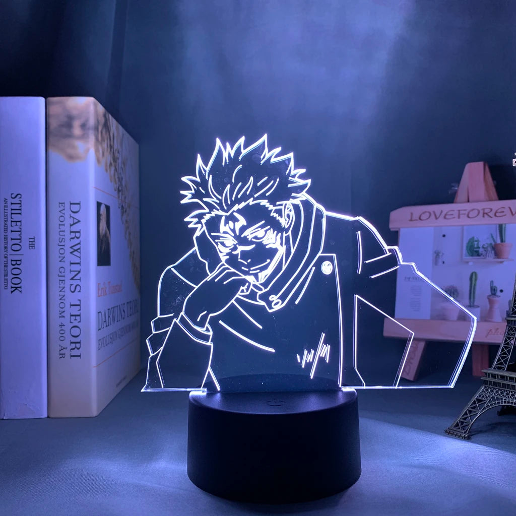 Lampe LED 3D Jujutsu Kaisen