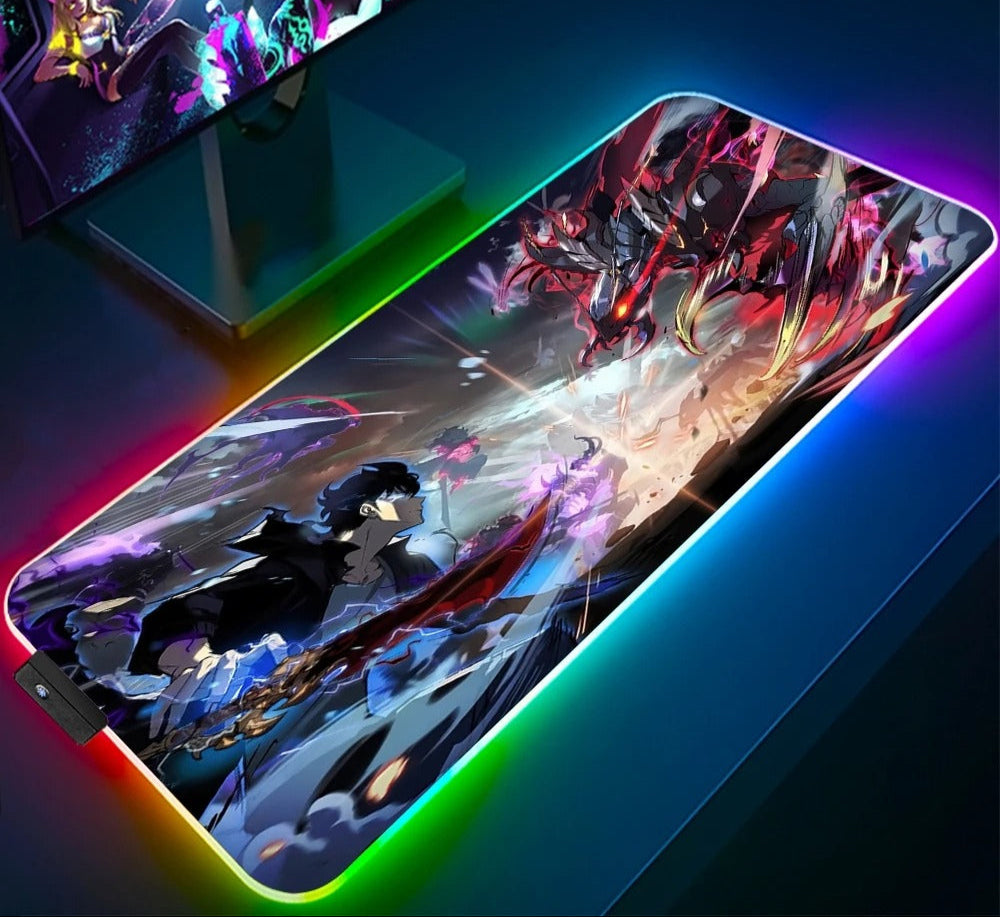 Tapis de souris RGB - Solo Leveling