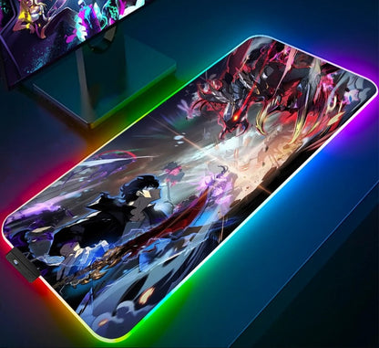 Tapis de souris RGB - Solo Leveling