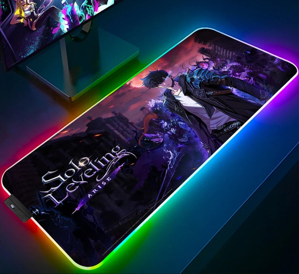 Tapis de souris RGB - Solo Leveling