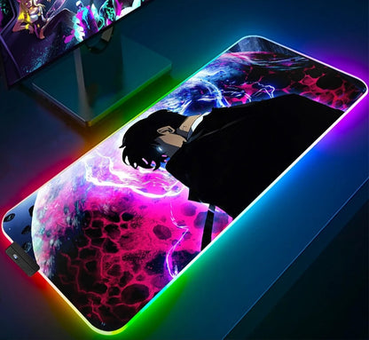 Tapis de souris RGB - Solo Leveling
