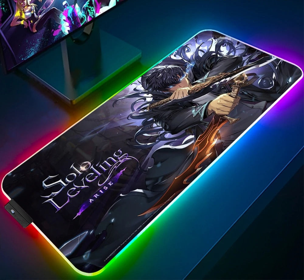 Tapis de souris RGB - Solo Leveling